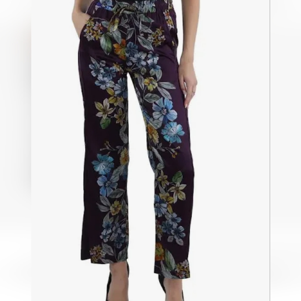 SOLD! Johnny Was silk pants - Picture 9 of 10